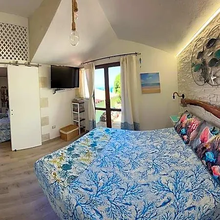 Oasi Del Relax - Seaside Peaceful Panoramic Terrace In Italy - New Sardinia 50 Mt Beach&sea Full Comfort Air Conditioning-wifi-parking-privacy 公寓