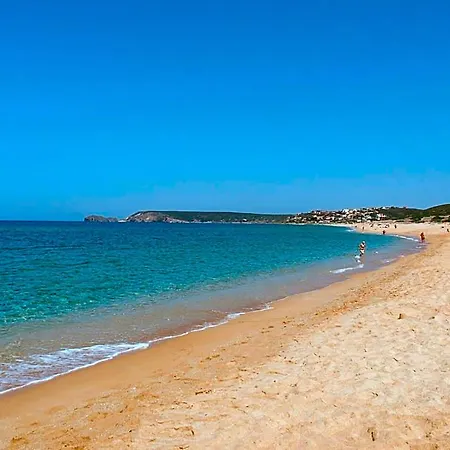 公寓 Oasi Del Relax - Seaside Peaceful Panoramic Terrace In Italy - New Sardinia 50 Mt Beach&sea Full Comfort Air Conditioning-wifi-parking-privacy Magazzini (Sardinia)